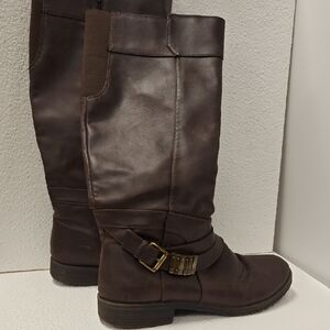Life Stride Dark Brown Knee-High Boots